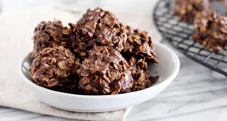 No-Bake Coconut Cookies with Bone Broth Collagen Chocolate