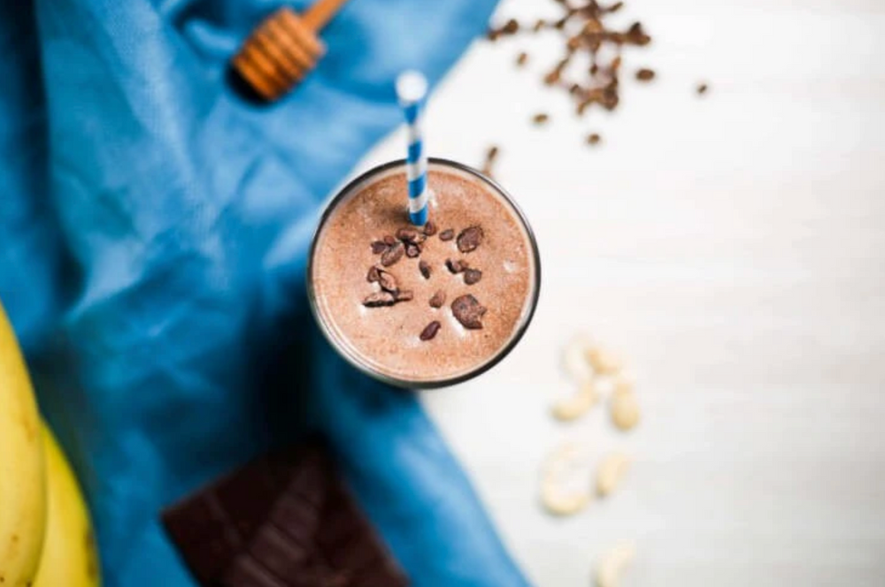 Bone Broth Collagen Mocha Fudge Smoothie Recipe